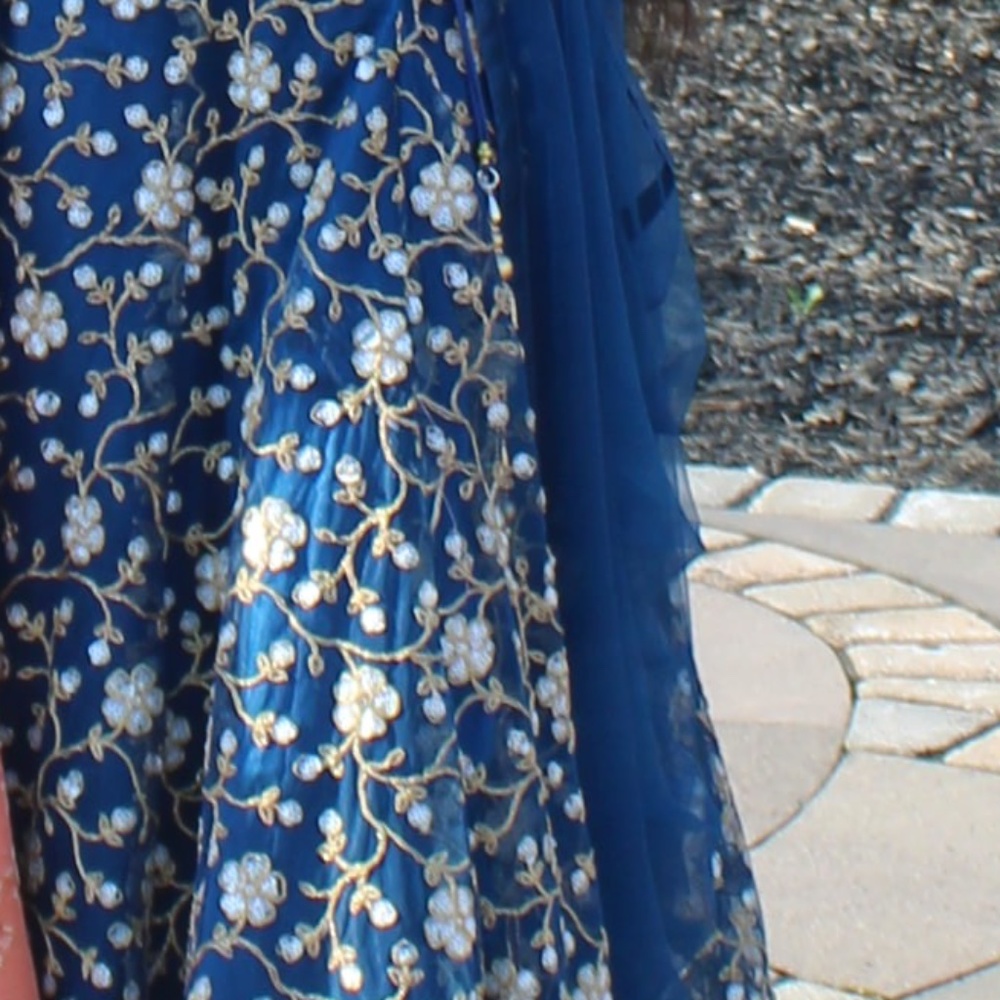 Stunning 3 Piece Lengha - Picture 7 of 7